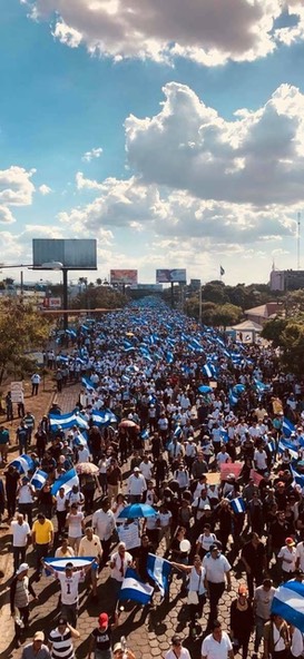 April 2018, Demonstration imod regeringens politik vedr. pensioner